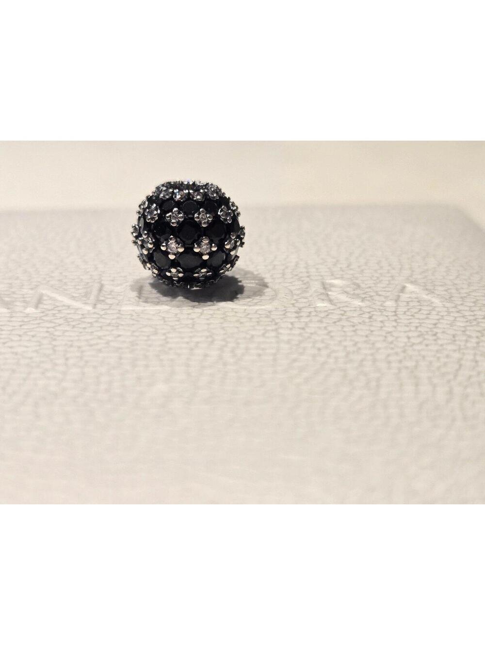 Pandora charm cubic zirconia charm bead
